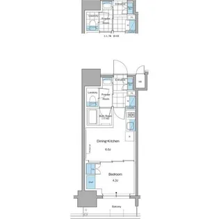 東京都文京区本郷3【マンション】の間取り