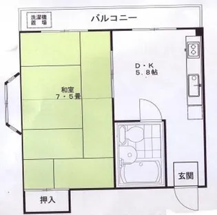 大窪ビル【2階】の間取り