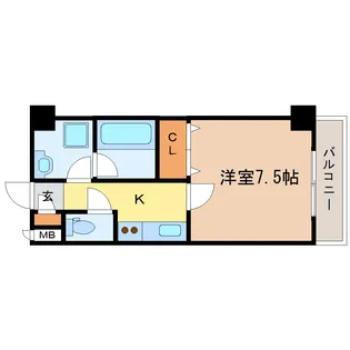 プレベール【3階】の間取り