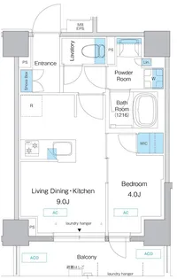 プレディアコート板橋【2階】の間取り