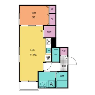 ベアート日吉【2階】の間取り