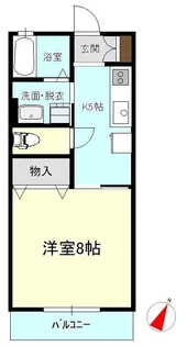 メゾンスピリット C棟【1階】の間取り