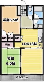 ベルウッドヒルズ51【1階】の間取り