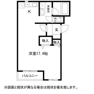 スカイパレス参番館【1階】の間取り
