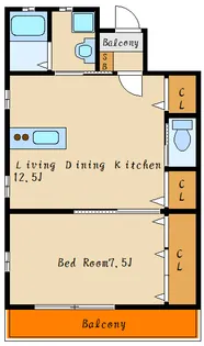 ステージ和坂II【1階】の間取り