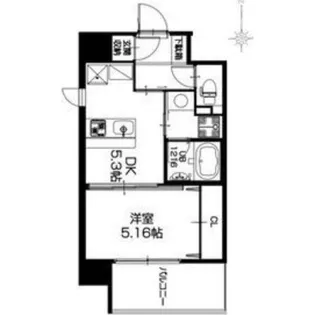 大阪府大阪市西区立売堀3【マンション】の間取り