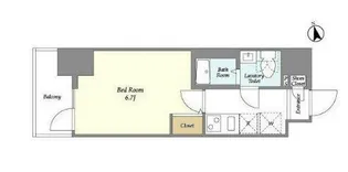 東京都葛飾区四つ木1【マンション】の間取り