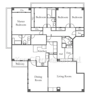 UEDA HOUSE【2階】の間取り