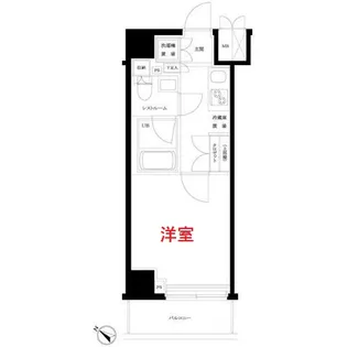 ルーブル川崎貝塚弐番館【5階】の間取り