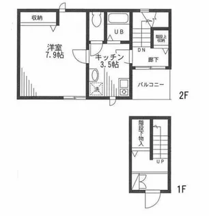 エバーハイツ大山の間取り