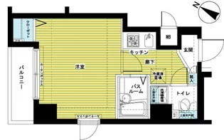 トーシンフェニックス日本橋浜町弐番館【5階】の間取り