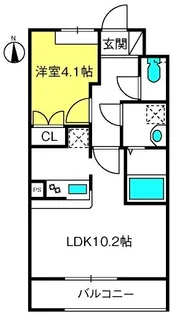 ドラクロワ【2階】の間取り
