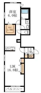 グランデュール SKT【3階】の間取り