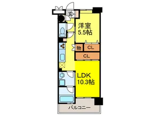 福岡県福岡市南区大橋2【マンション】の間取り