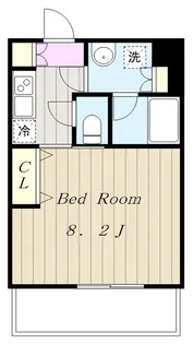 ZOOM調布【7階】の間取り