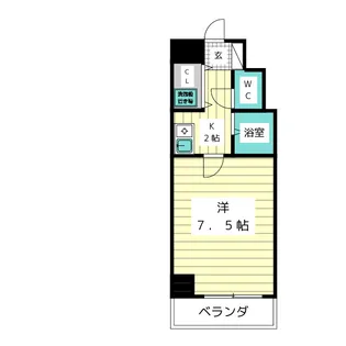 高針ビル【2階】の間取り