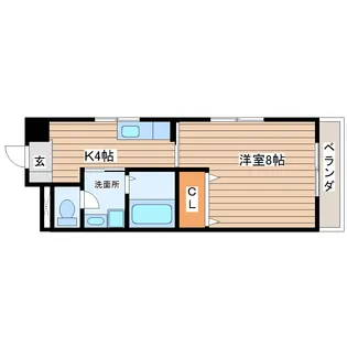 第二ジーオンビル【3階】の間取り