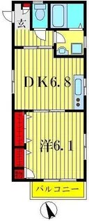 MAISON IRIS【1階】の間取り