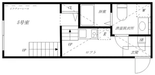 ハーモニーテラス北小岩VIII【2階】の間取り