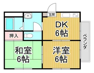プチ・アンジュ【2階】の間取り