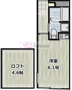 クレール中野【1階】の間取り