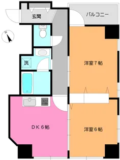 ナカニワビル【3階】の間取り