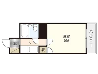 ponte吉島【2階】の間取り