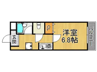 ソレイユ新伊丹【1階】の間取り