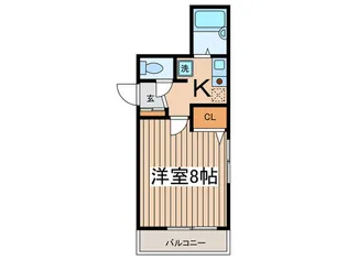 ハイム大田原【1階】の間取り