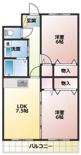 Lab南一色【2階】の間取り