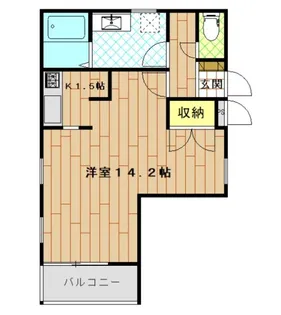 Y’s ファースト【2階】の間取り