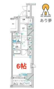 レア横濱ポートサイド【3階】の間取り