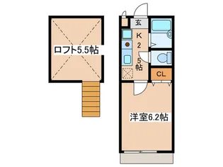 ビラ510 No.5【1階】の間取り