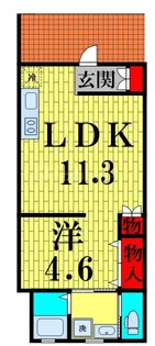 さくら弐番館【1階】の間取り