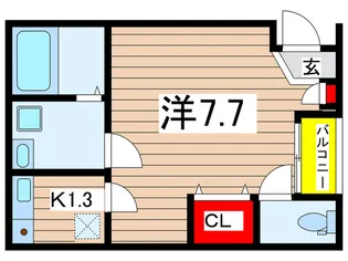 ラプレジオ【1階】の間取り