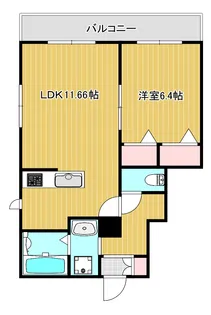 ローレルイーストガーデン【2階】の間取り