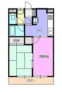 第五大場ビル【2階】の間取り