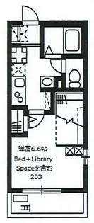 piu ferice MACHIYA【2階】の間取り