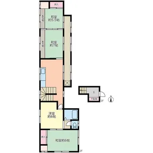 谷口アパート【2階】の間取り