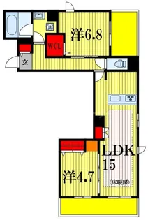Victoire南流山【5階】の間取り