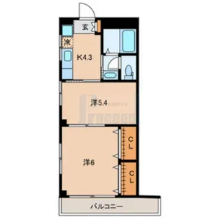 サンフェスタしらさわ【2階】の間取り