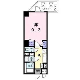 シンセリティグレイス南大井【5階】の間取り