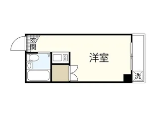 グランドアメニティ住吉【5階】の間取り