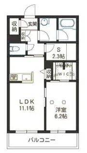 KAHALA【1階】の間取り