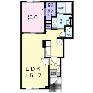 シャラロステ【1階】の間取り