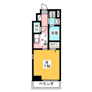 プレイズシード葵【3階】の間取り