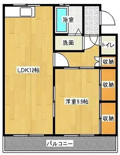 ファミール【2階】の間取り