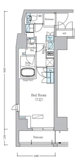 アーバネックス旗の台【4階】の間取り