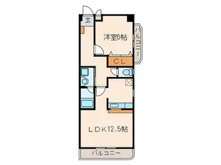 マ-ベラス青山【3階】の間取り