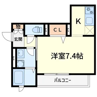 シャーメゾン ル・ブラン【3階】の間取り